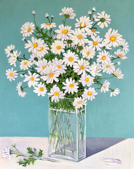 Daisy Art Postcards – Prints of Hand-Painted Artwork by Belinda Black (Set of 3)